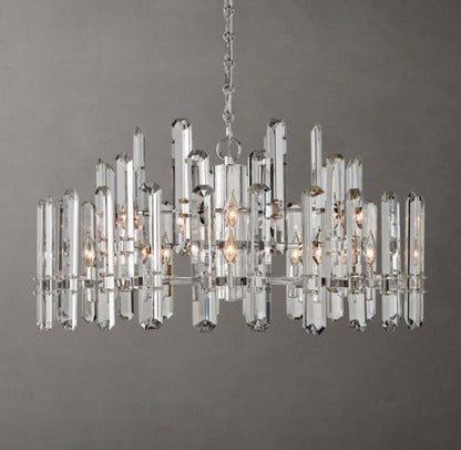 Regal Optical Prism Chandelier