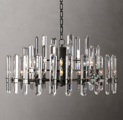 Regal Optical Prism Chandelier