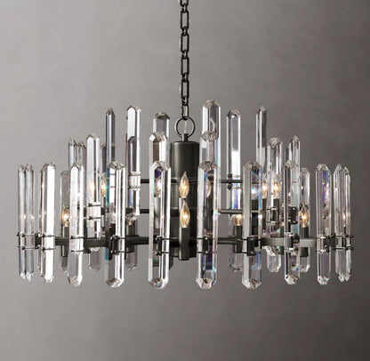 Regal Optical Prism Chandelier