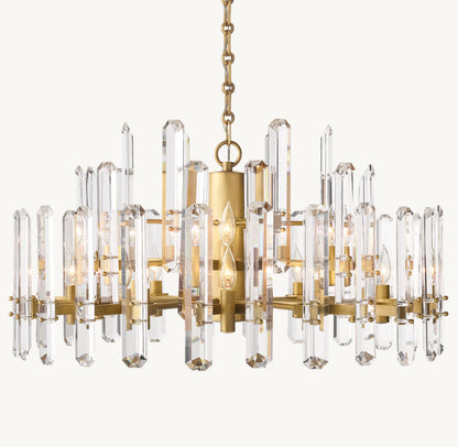 Regal Optical Prism Chandelier