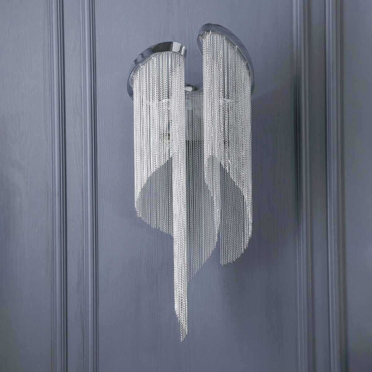 Silvara Chain Tassel Wall Light