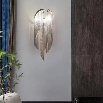Silvara Chain Tassel Wall Light