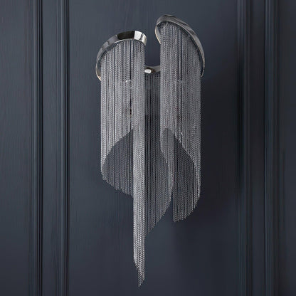 Silvara Chain Tassel Wall Light