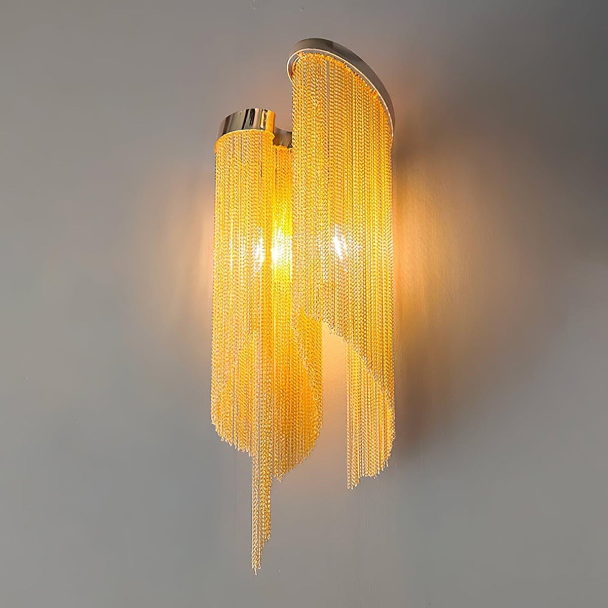 Silvara Chain Tassel Wall Light