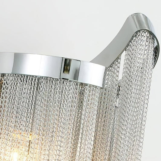 Silvara Chain Tassel Wall Light