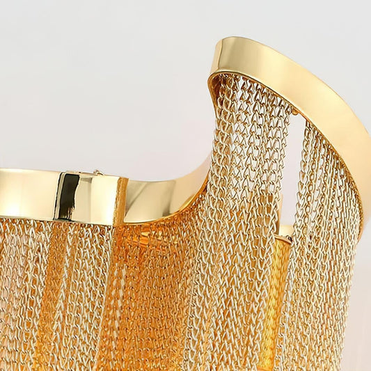 Silvara Chain Tassel Wall Light