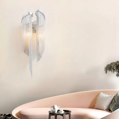 Silvara Chain Tassel Wall Light