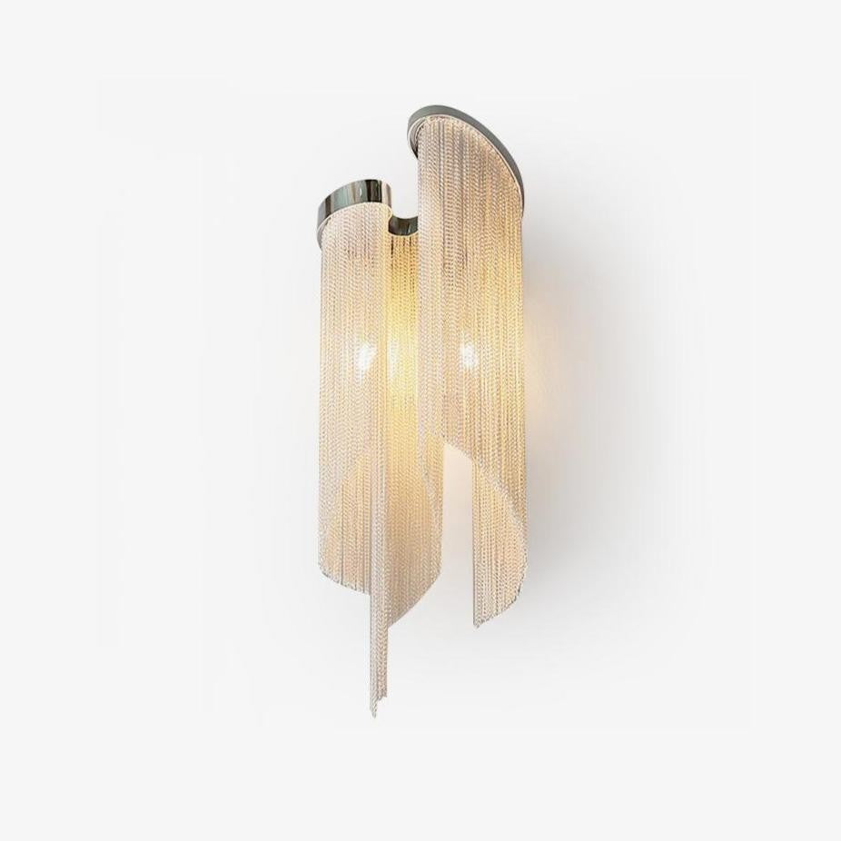 Silvara Chain Tassel Wall Light