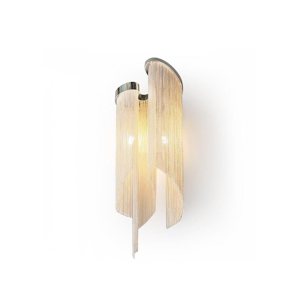 Silvara Chain Tassel Wall Light