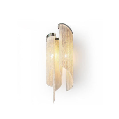 Silvara Chain Tassel Wall Light