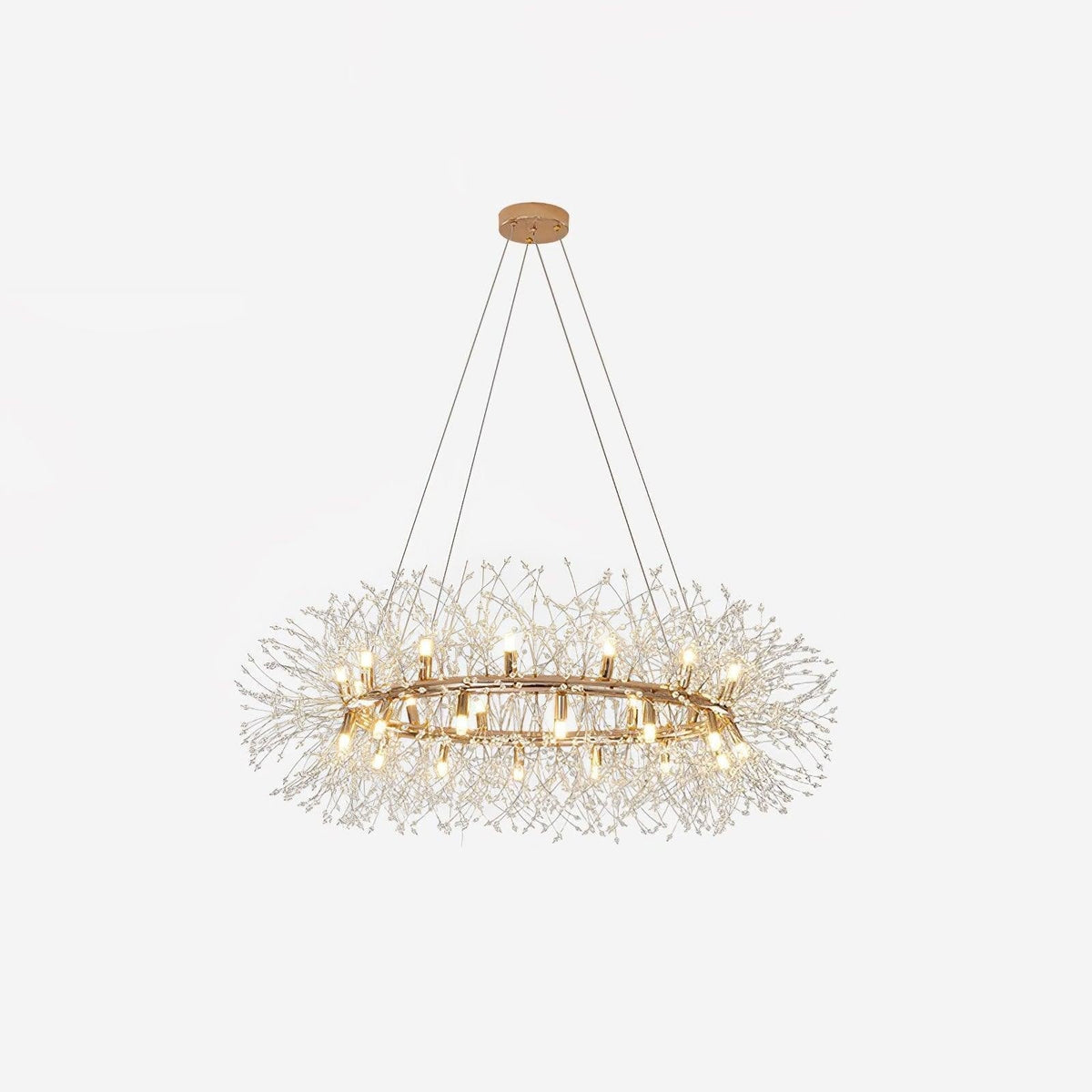 Solara Crystal Burst Chandelier